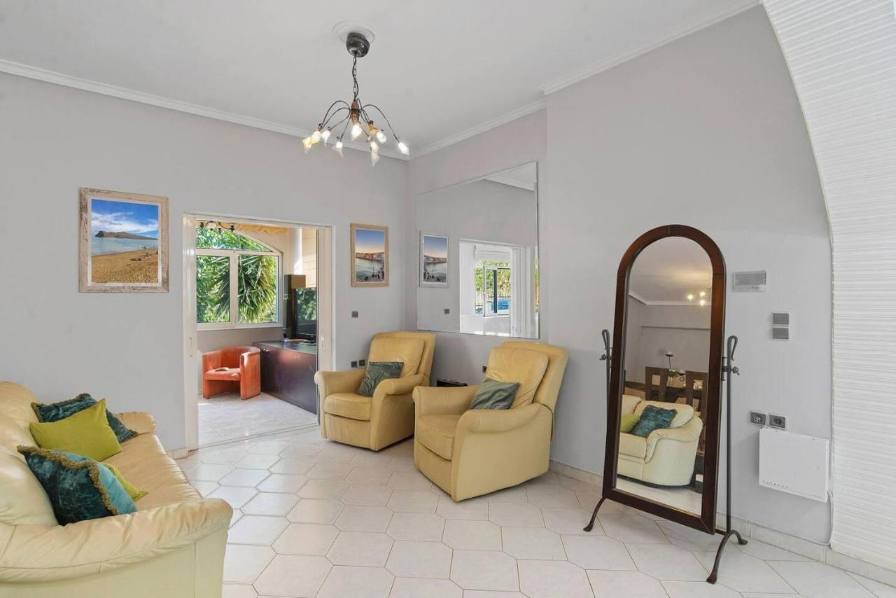 خانيا Superior Apartment - Overlooking Chania-With Pool المظهر الخارجي الصورة